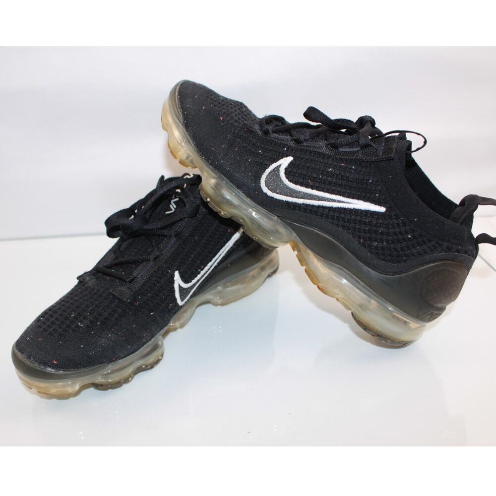 Nike Air VaporMax 2021 Flyknit Black Speckled Women’s 8.5 DC4112-002